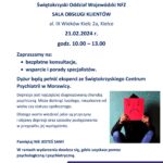 Ogólnopolski Dzień Walki z Depresją – bezpłatne konsultacje, wsparcie i porady specjalistów ze Świętokrzyskiego Centrum Psychiatrii w Morawicy