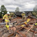 Skutki nawałnicy na terenie powiatu jędrzejowskiego